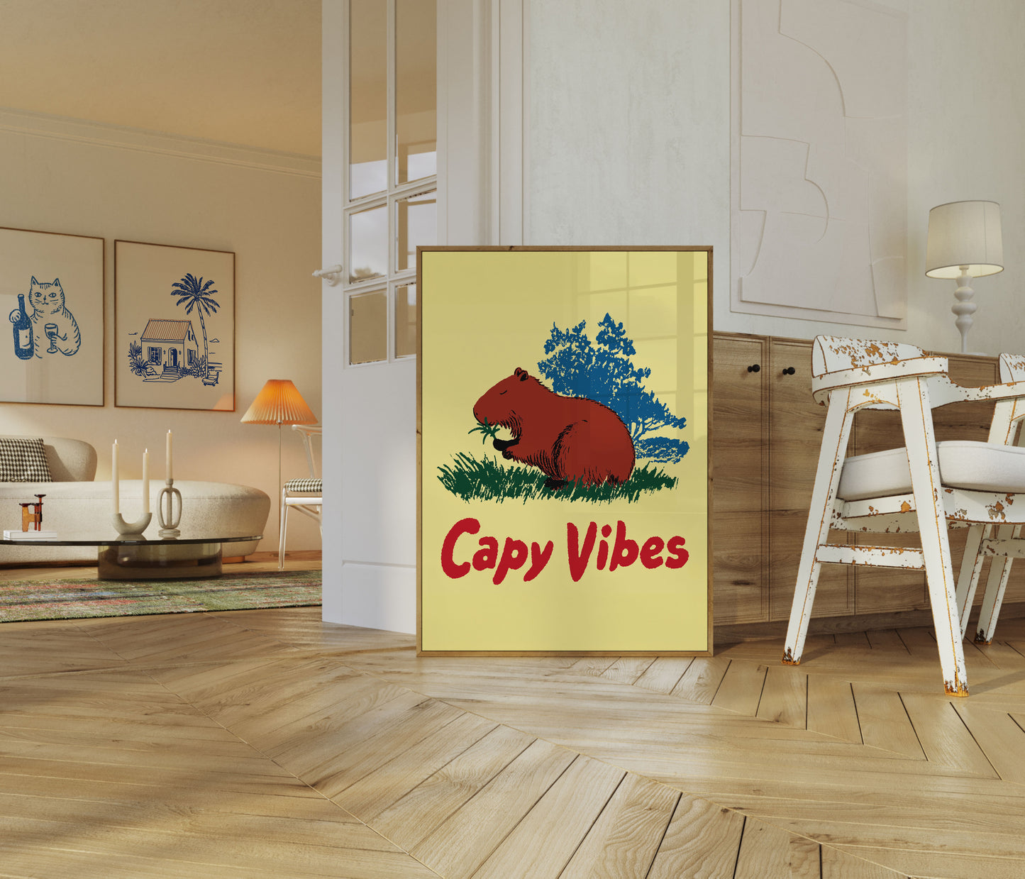Poster di Vibrazioni Capy per il Relax