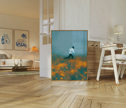 Poster: Corridore nei Campi d'Oro