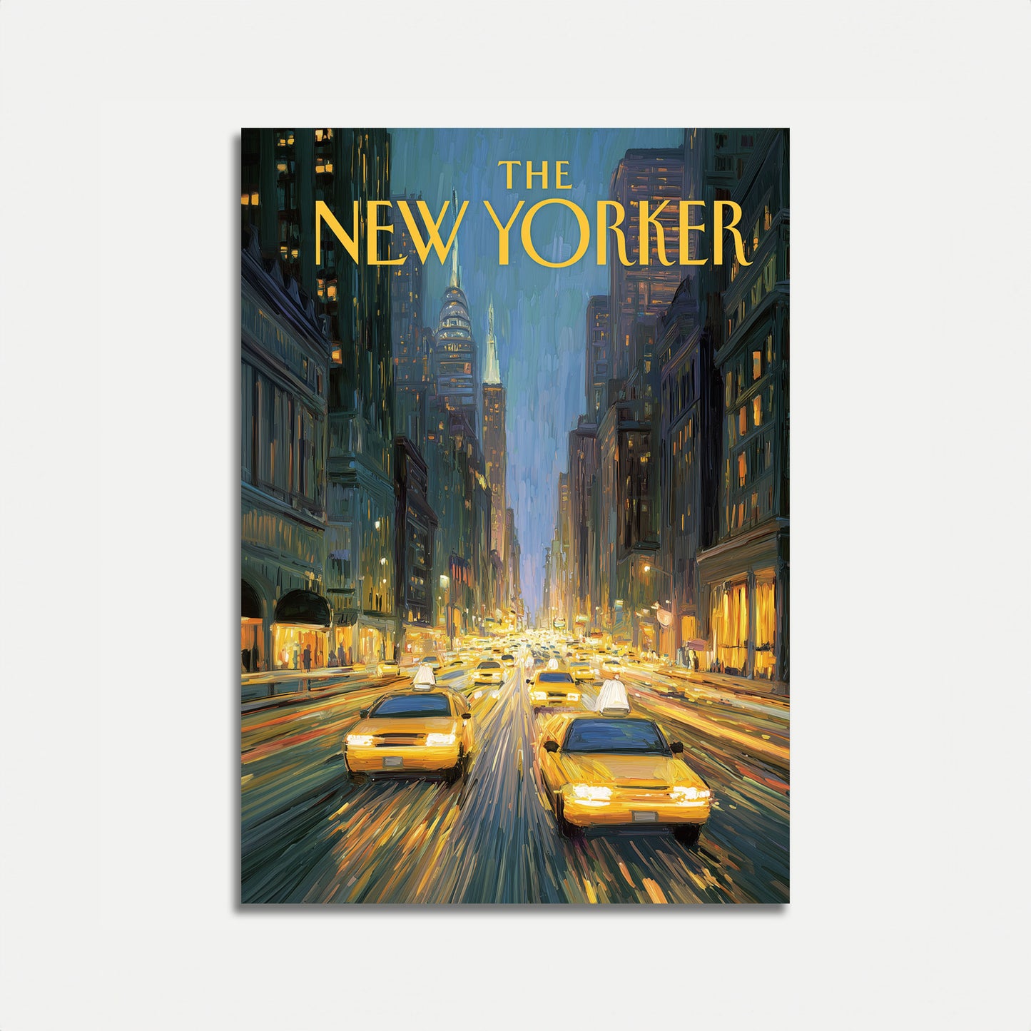 New York City Night Lights Poster
