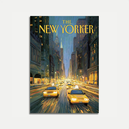 New York City Night Lights Poster