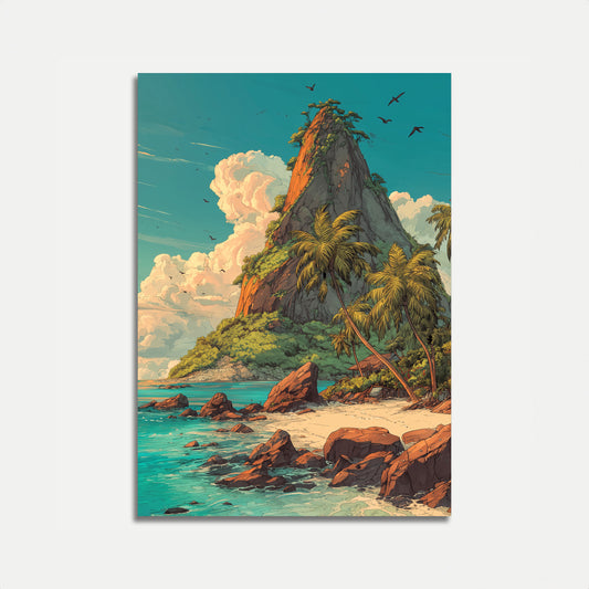 Affiche Paradis Tropical