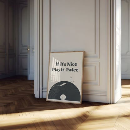 Vinyl Music Memories Poster