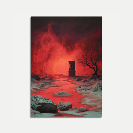 Crimson Wasteland Apocalypse Poster