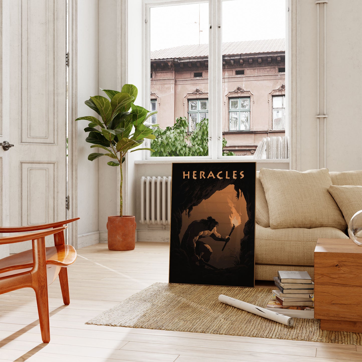 Heracles in the Cave Poster