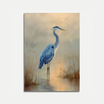 Póster de Blue Heron Serenity
