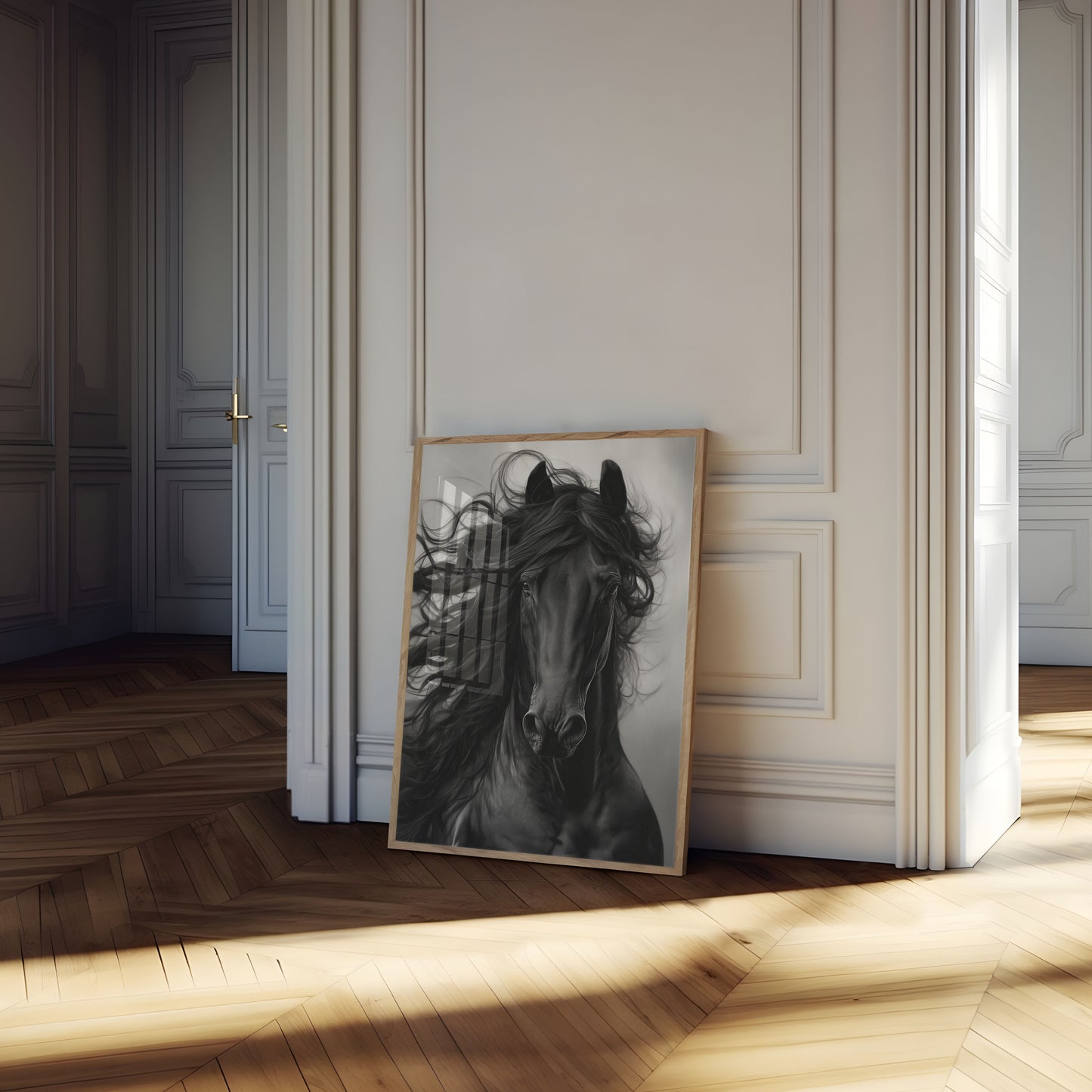 Wild Mane Stallion Poster