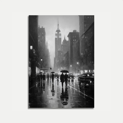 Rainy New York City Poster
