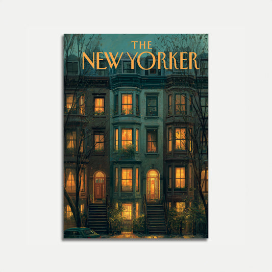 New York City Twilight Poster