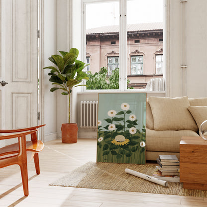 Plakat Zadowolenia na Łące Stokrotek