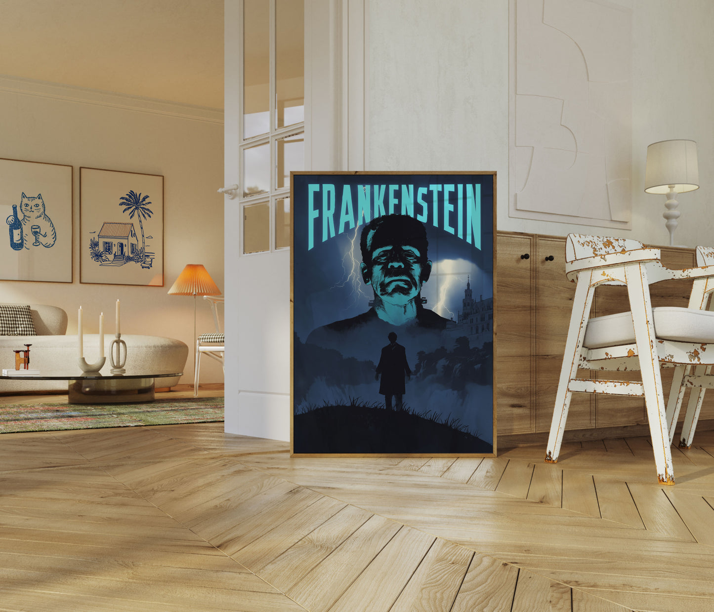 Frankenstein Classic Horror Poster