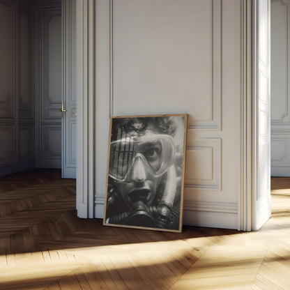 Underwater Intensity Scuba Poster