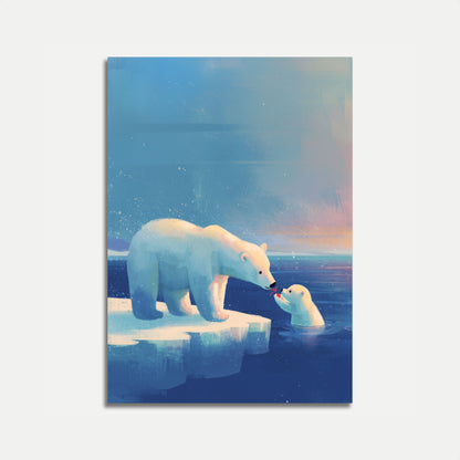 Póster del oso polar de Arctic Connection