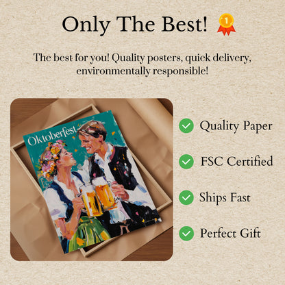 Festive Oktoberfest Beer Celebration Poster