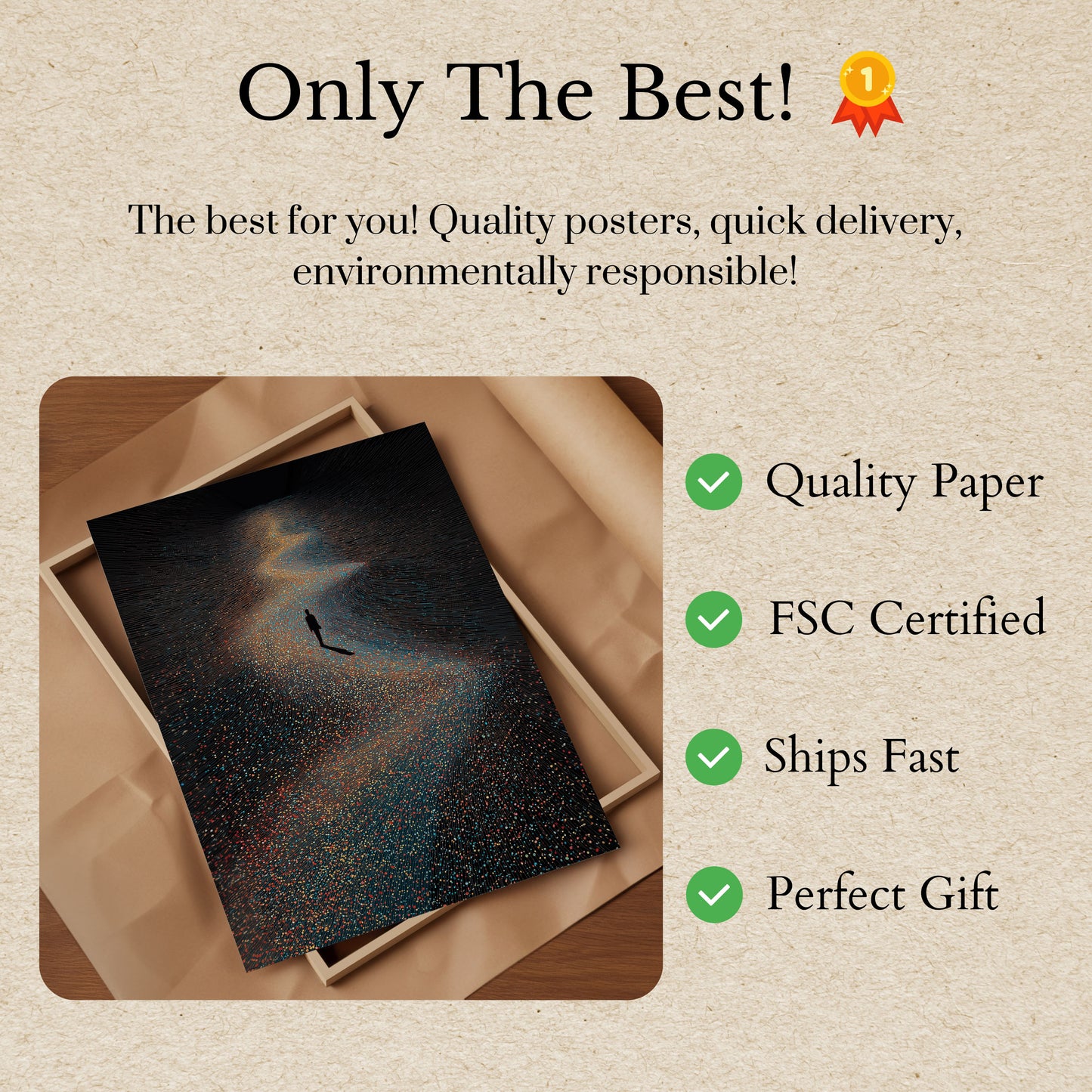 Cosmic Journey of the Soul Poster