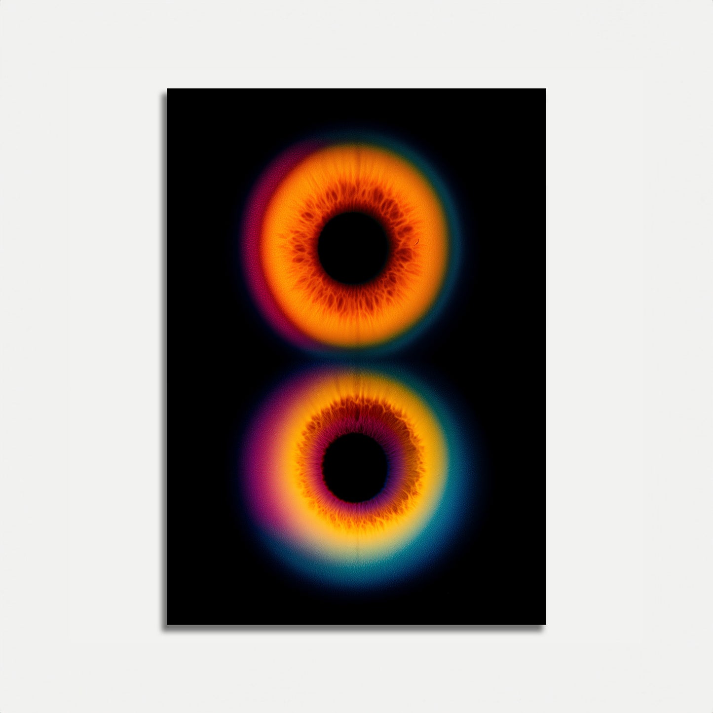 Hypnotiserende Oog Iris Poster