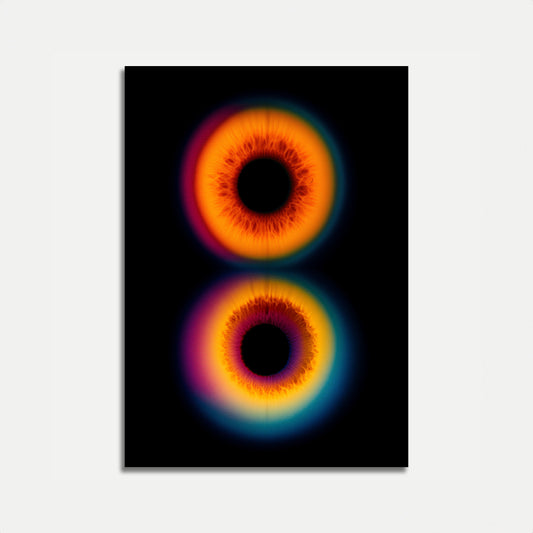 Poster Affascinante dell'Iride Oculare