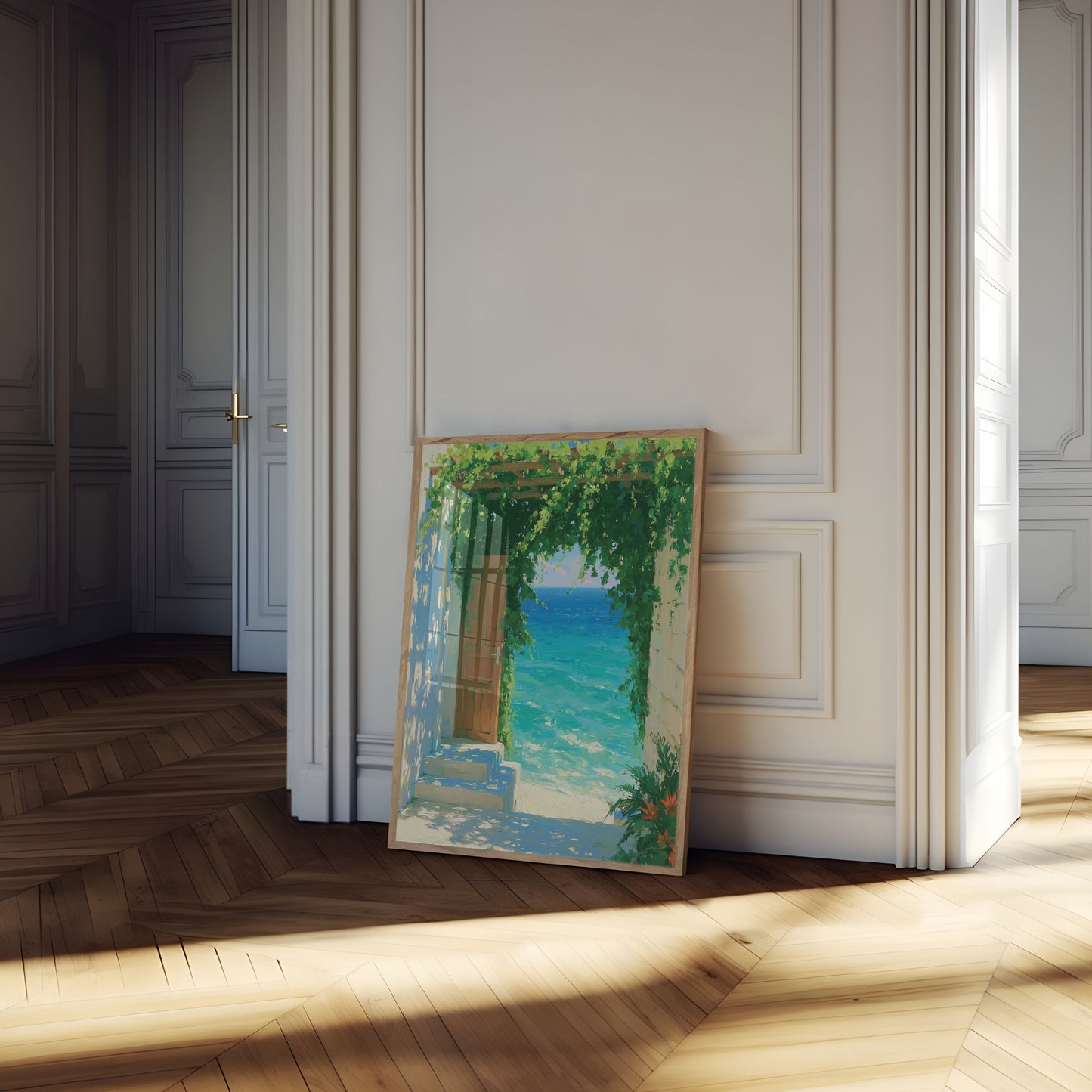 Mediterranean Sea View Poster