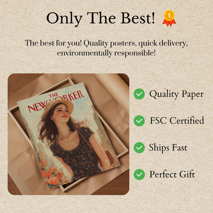 Vintage New Yorker Summer Poster