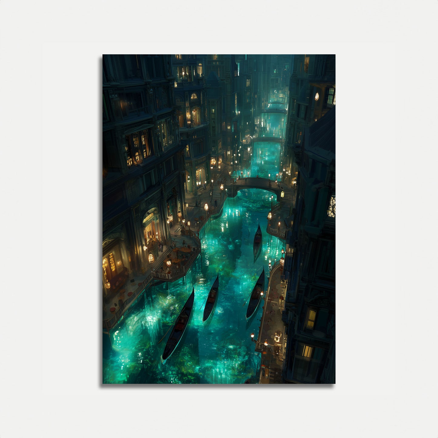 Betoverde Venetiaanse Kanaal Poster