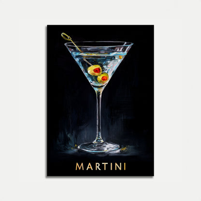 Classic Martini Art Poster