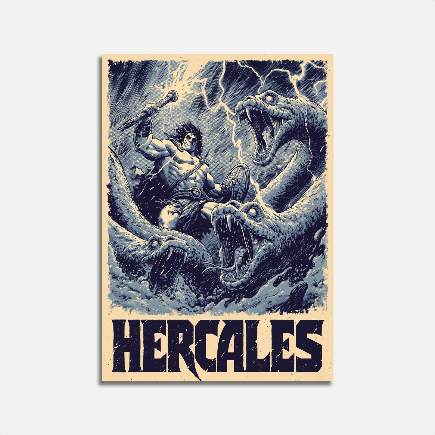 Herkules Monsterkampf Poster