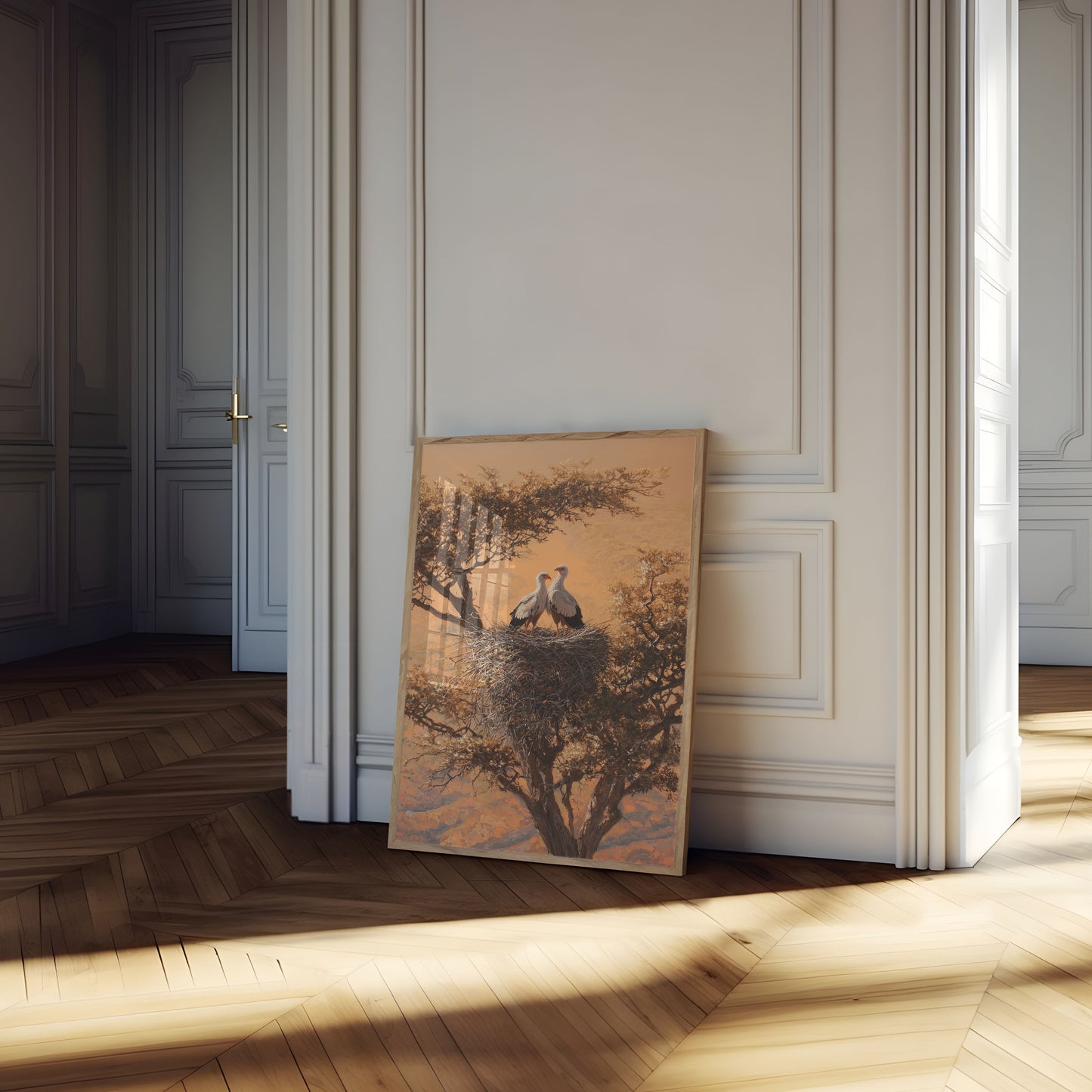 Eagles in Their Nest Poster