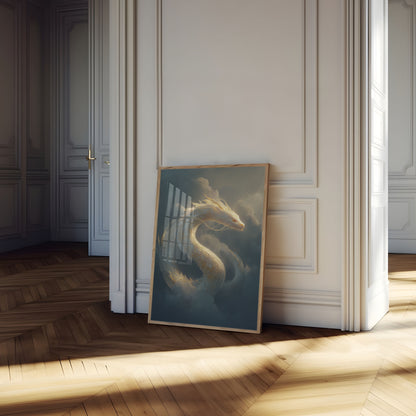 Póster de la Serpiente Nube Dorada