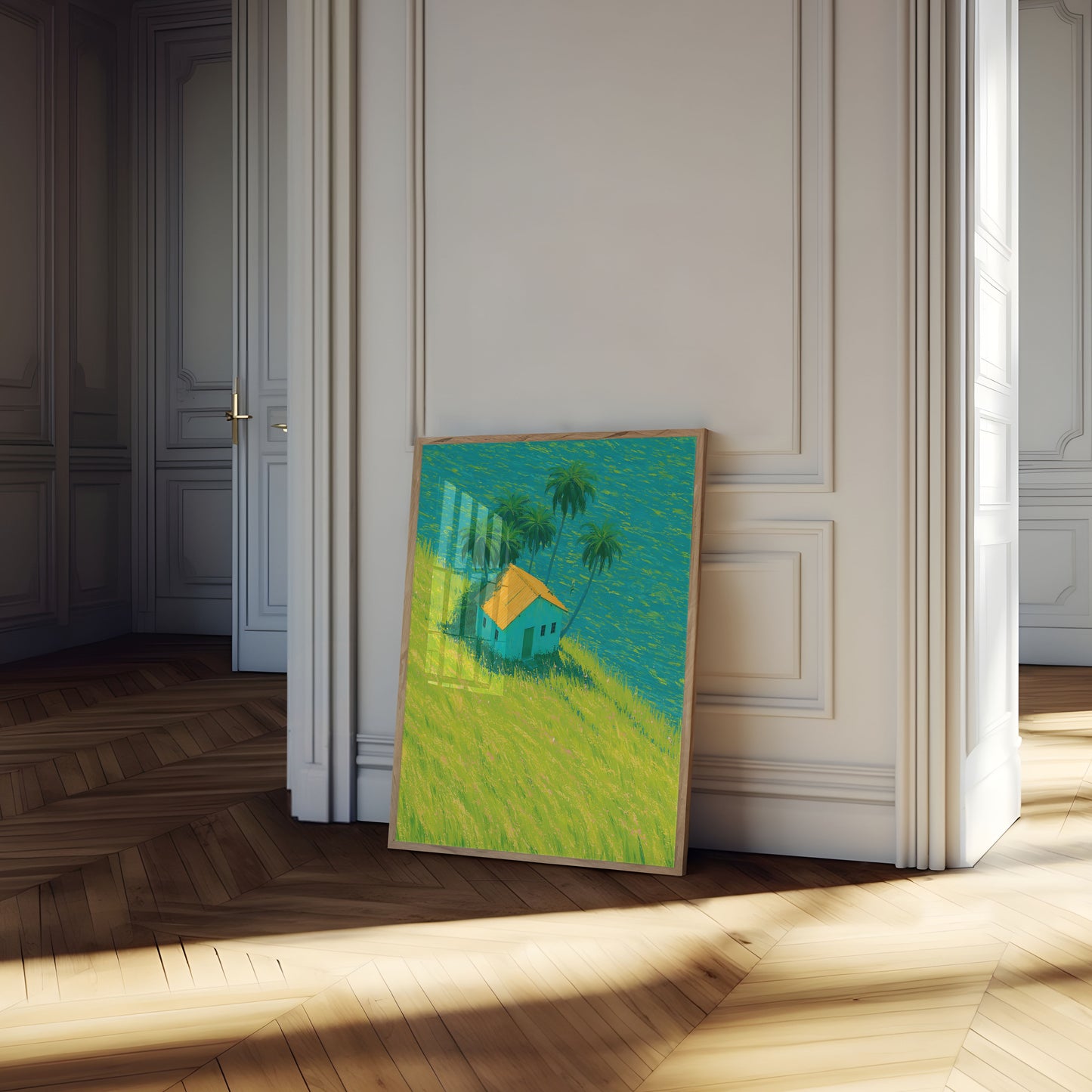 Affiche Maison Côtière par Palmier