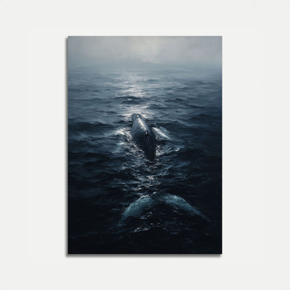 Majestætiske Hvaler i Oceanet Plakat