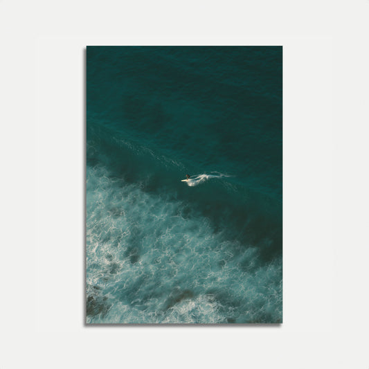 Solitary Wave Rider Poster