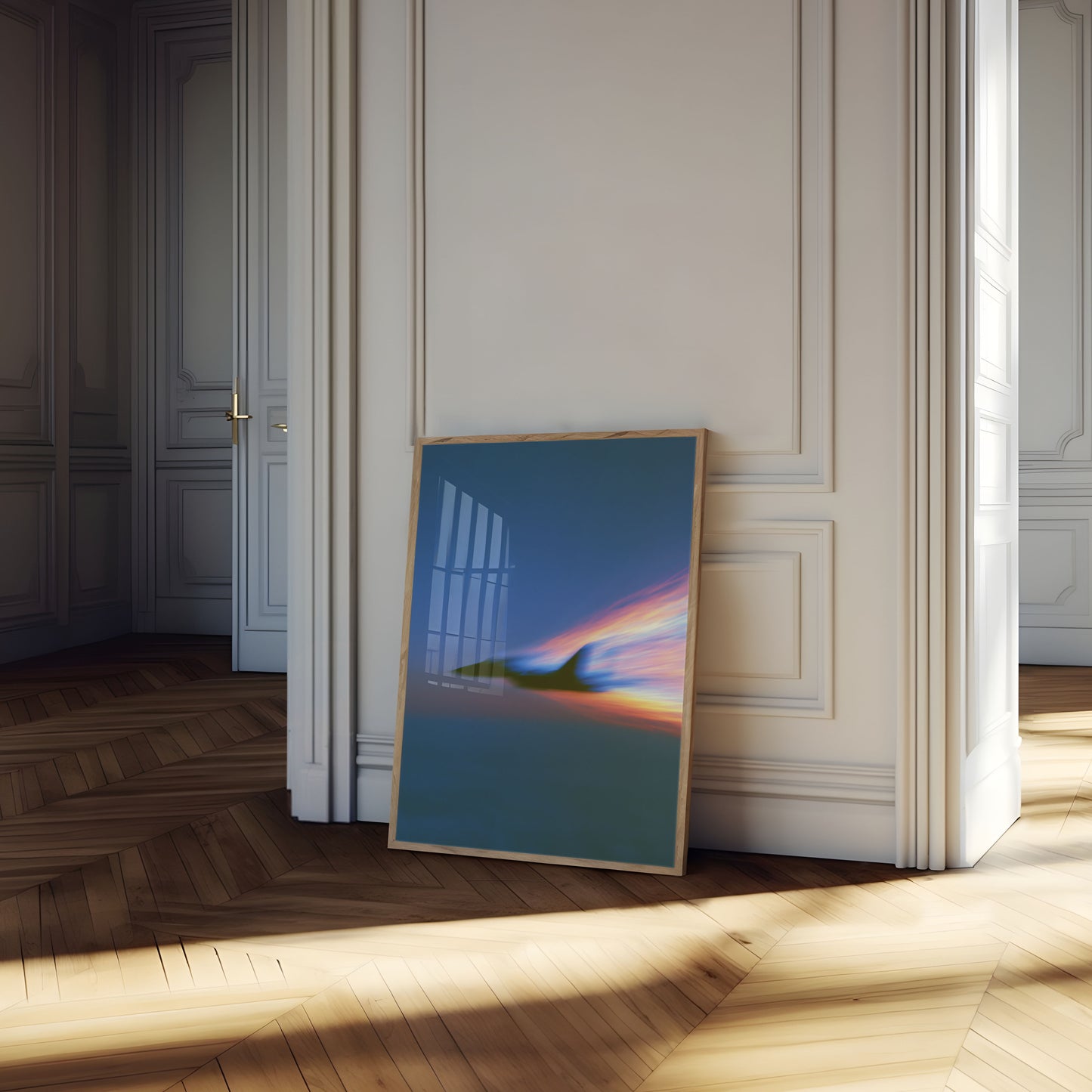 Supersonic Fighter Jet Poster