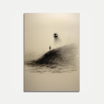 Phantom Guardian Landscape Poster