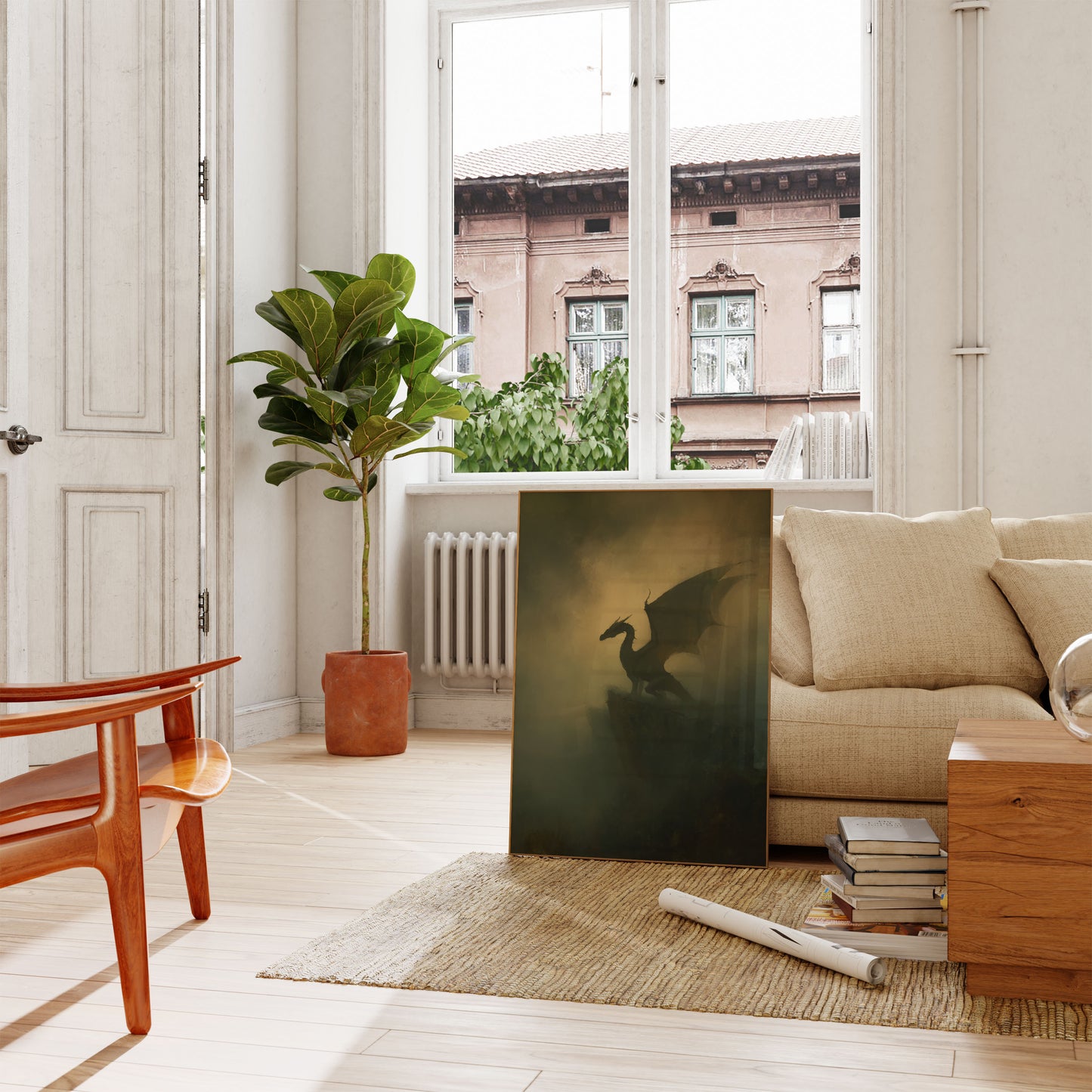 Póster de Misty Dragon Peak