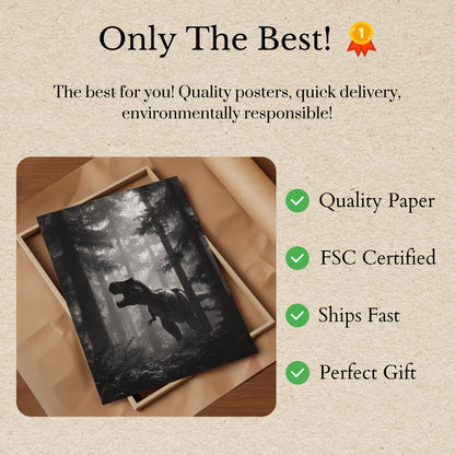 Primeval Forest Dinosaur Poster