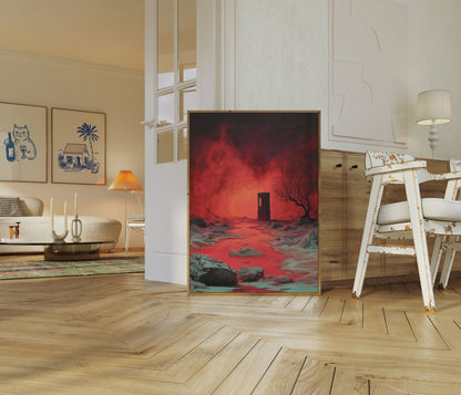 Crimson Wasteland Apocalypse Poster