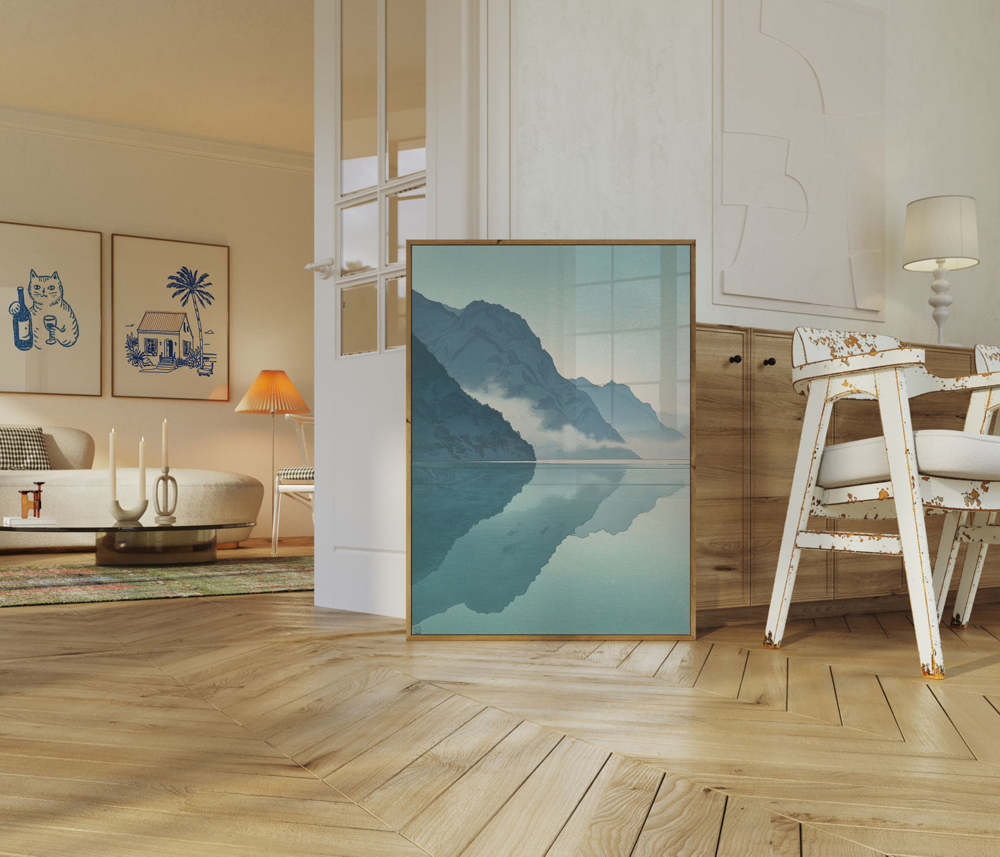 Fjellsjø Refleksjon Plakat