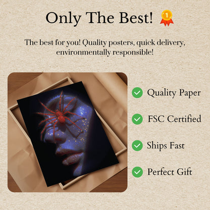 Cosmic Spider Universe Poster