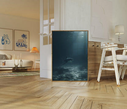 Dark Ocean Predator Poster