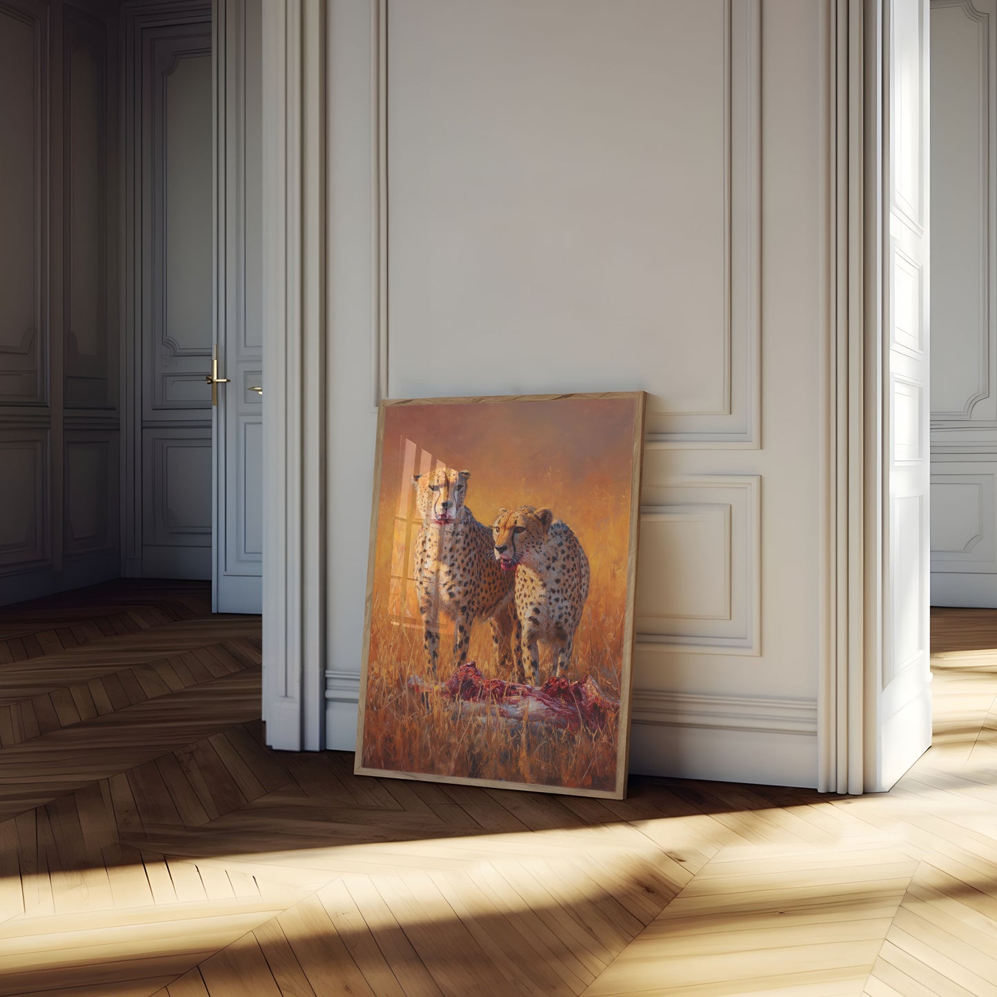 Jachtluipaarden Na de Jacht Poster