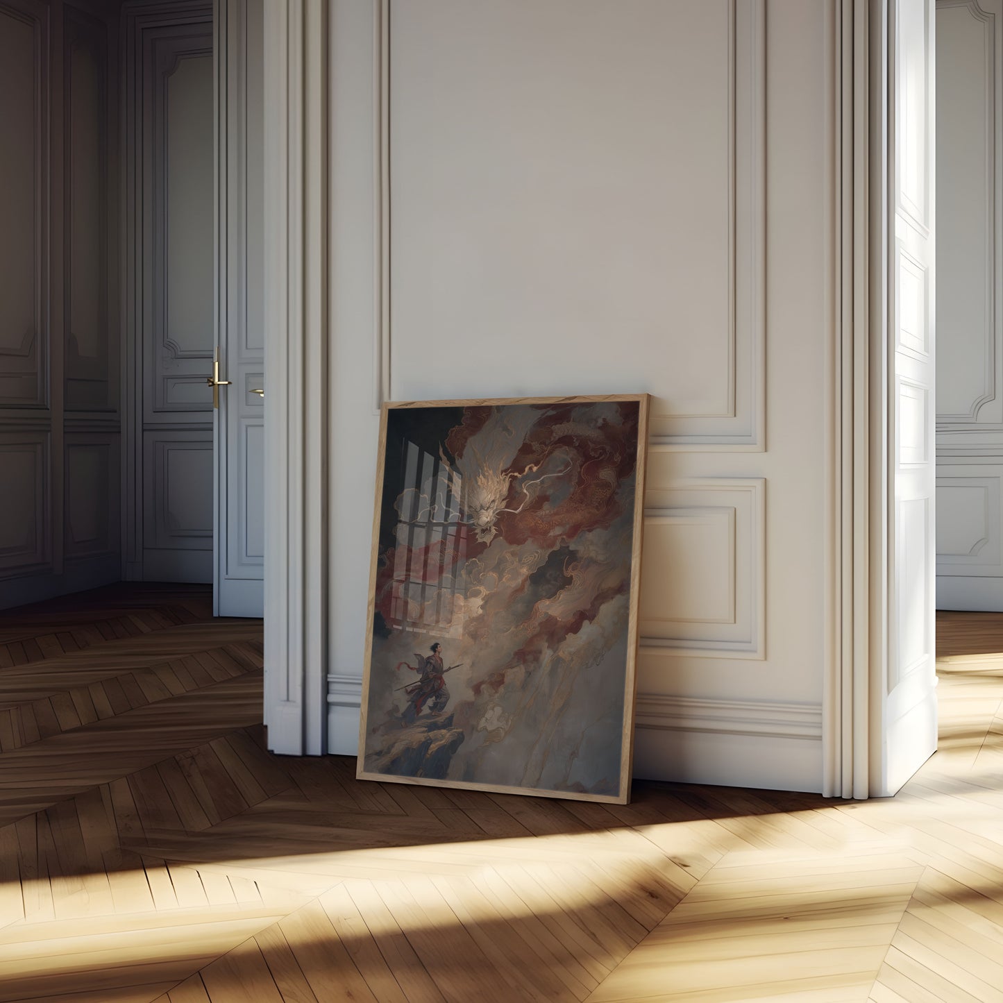 Dragon's Fury Epic Battle Poster