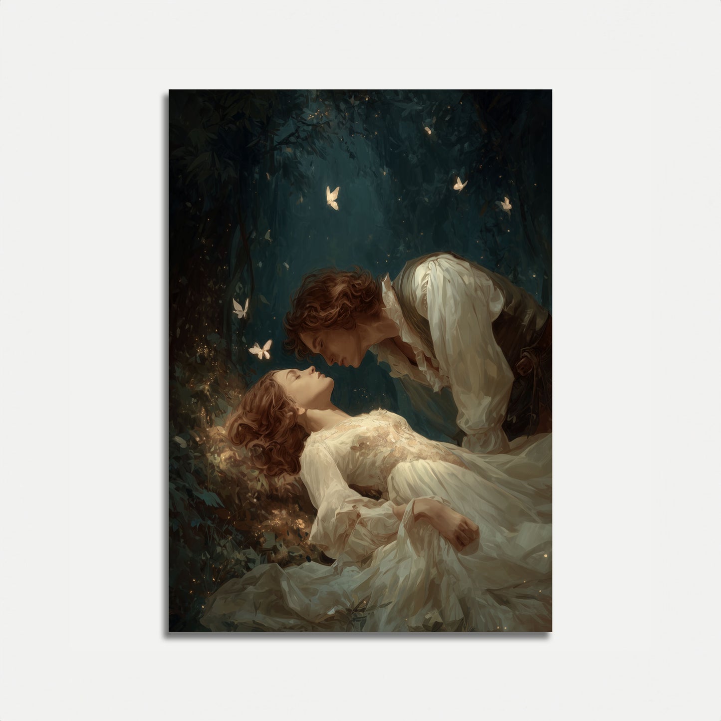 Enchanted Forest Love Poster