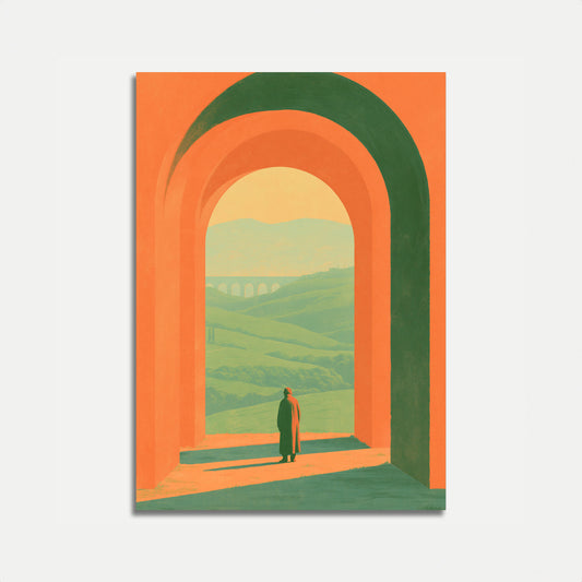Journey Through The Arch Poster