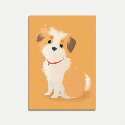 Fluffy Puppy Love Poster