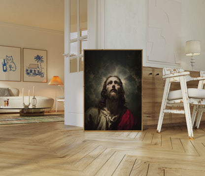 Divine Radiance Religious Poster