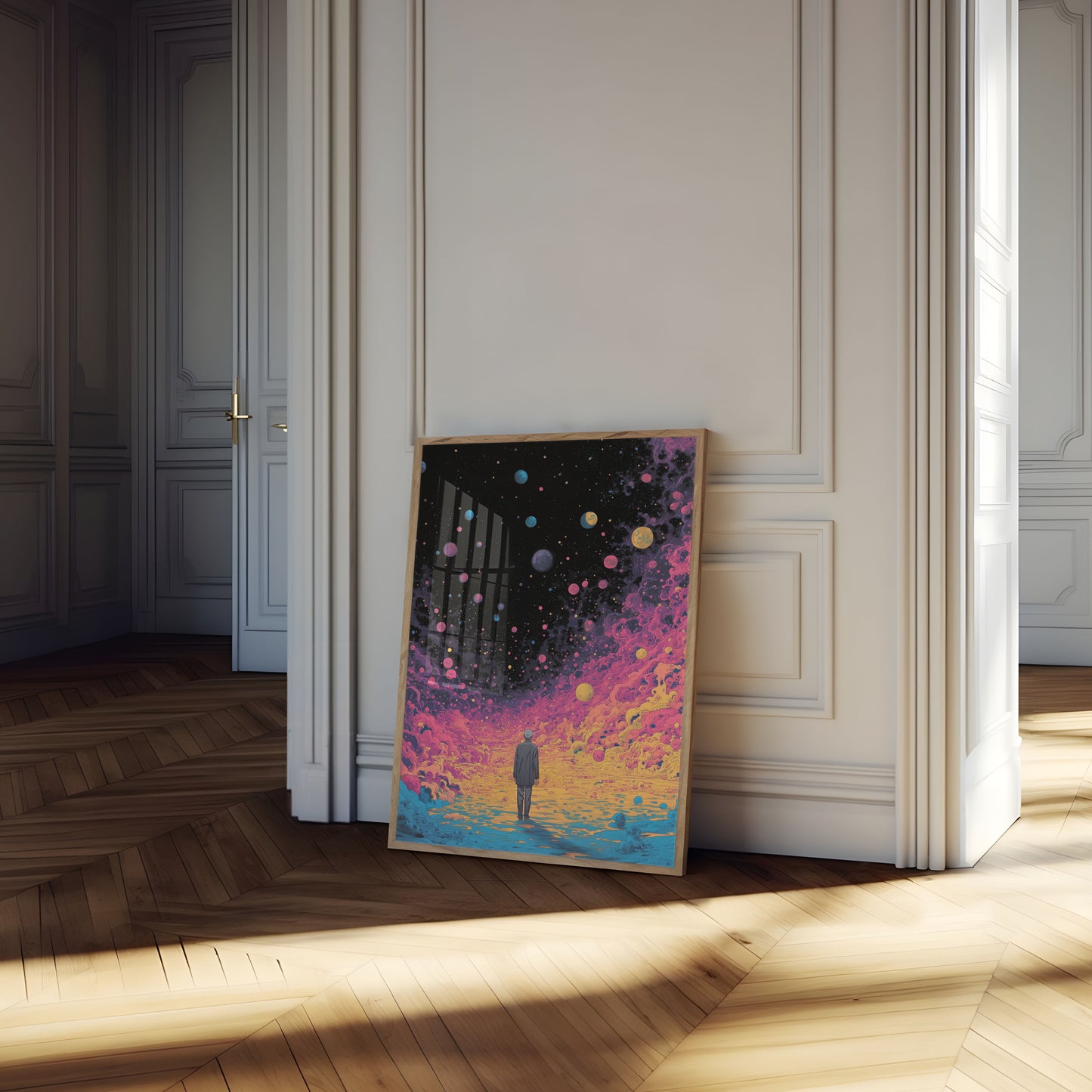 Kosmische Reise Erkundungs-Poster