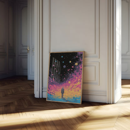 Kosmische Reise Erkundungs-Poster