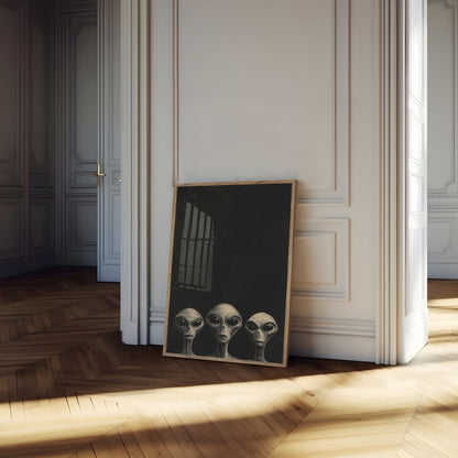 Alien Encounter Trio Poster