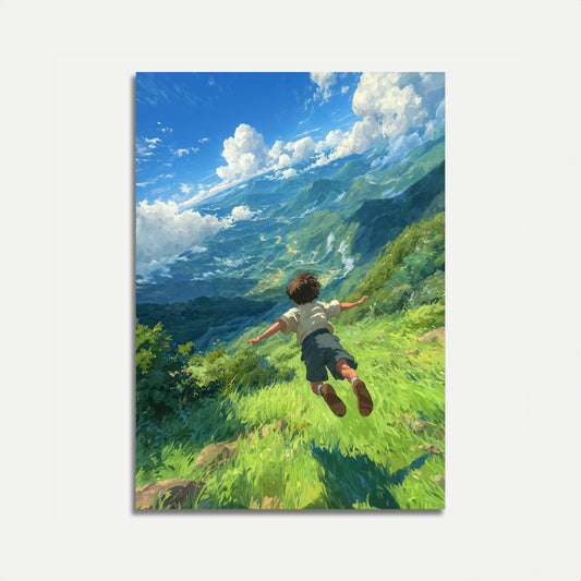 Mountain Freedom Flight Poster