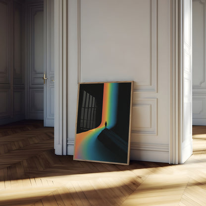 Viaggio Attraverso la Luce Poster