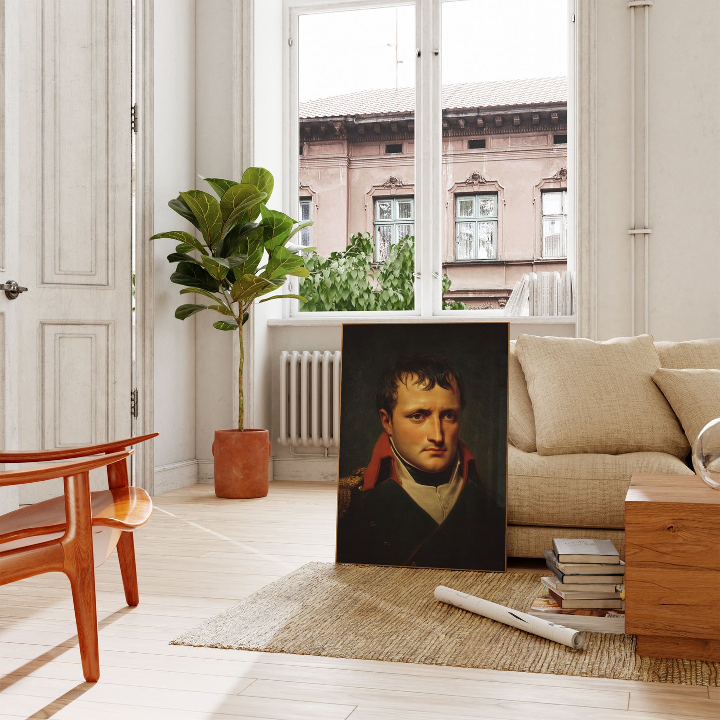 Portret van Napoleon in Monumentale Stijl